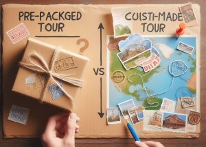 Pre-packaged deal or Custom made tour
